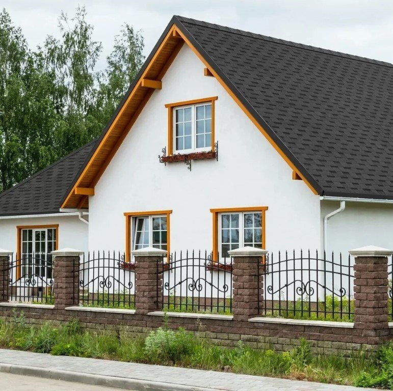 Битумная черепица Технониколь Shinglas многослойная Фазенда (Серый, 2.6м2)