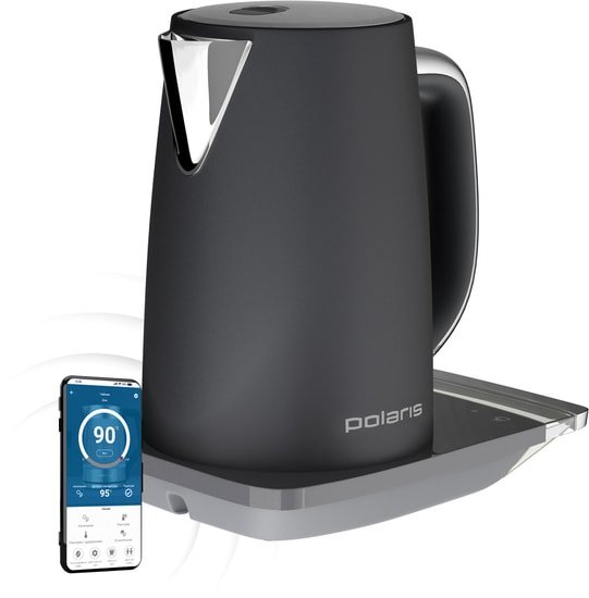 Электрочайник Polaris PWK 1755CAD WIFI IQ Home (серый)