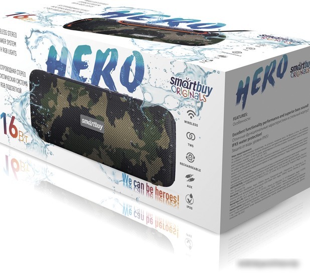 Беспроводная колонка SmartBuy Hero SBS-5300 (камуфляж)