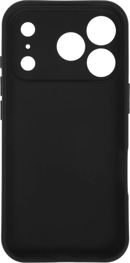 Чехол для телефона BoraSCO Silicone Case для Apple iPhone 17 Pro 75707 (черный)