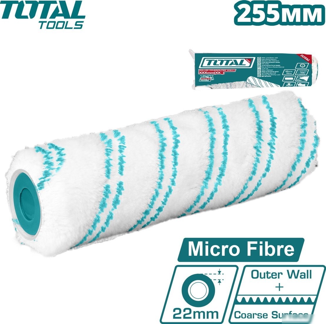 Ролик для валика Total THT851011 Ролик для валика Total THT851011