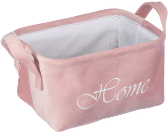 Корзина Handy Home Велюр LIS-33 M (розовый)