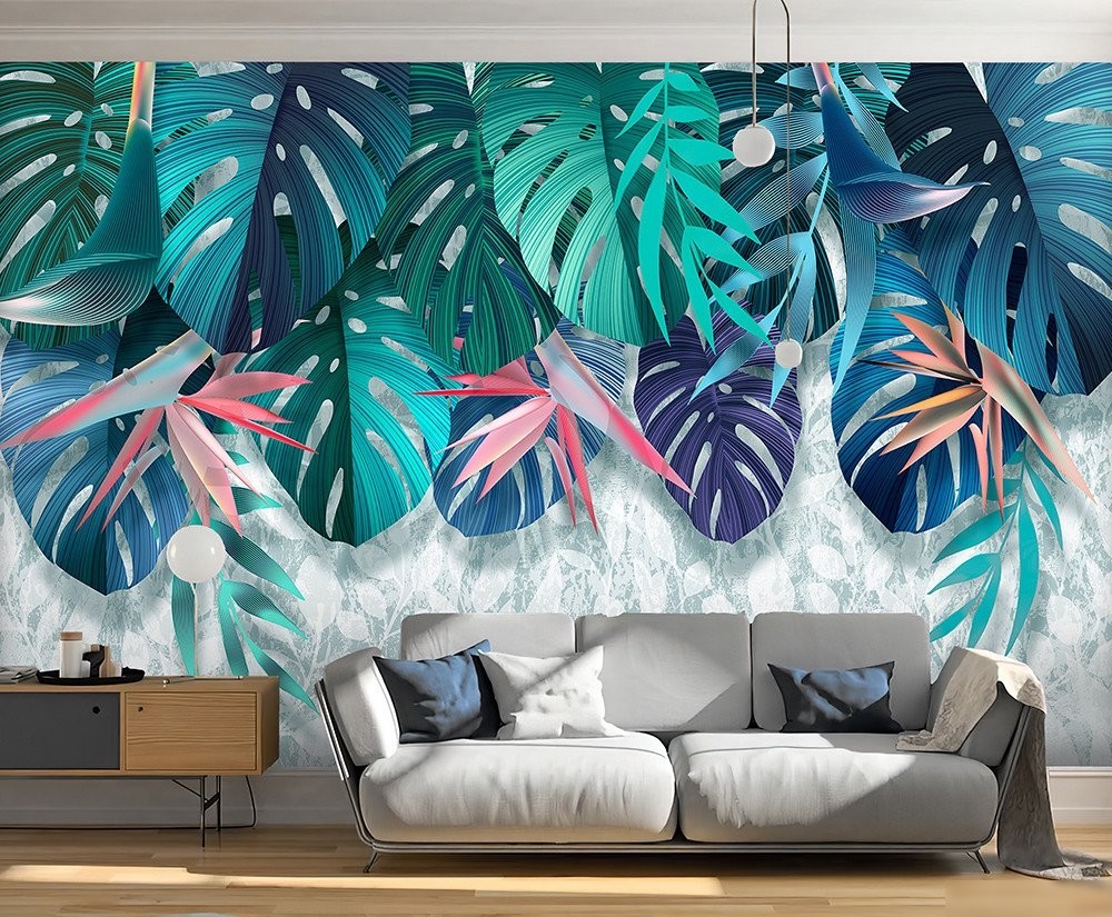 Фотообои Vimala 3D Монстера 270x400