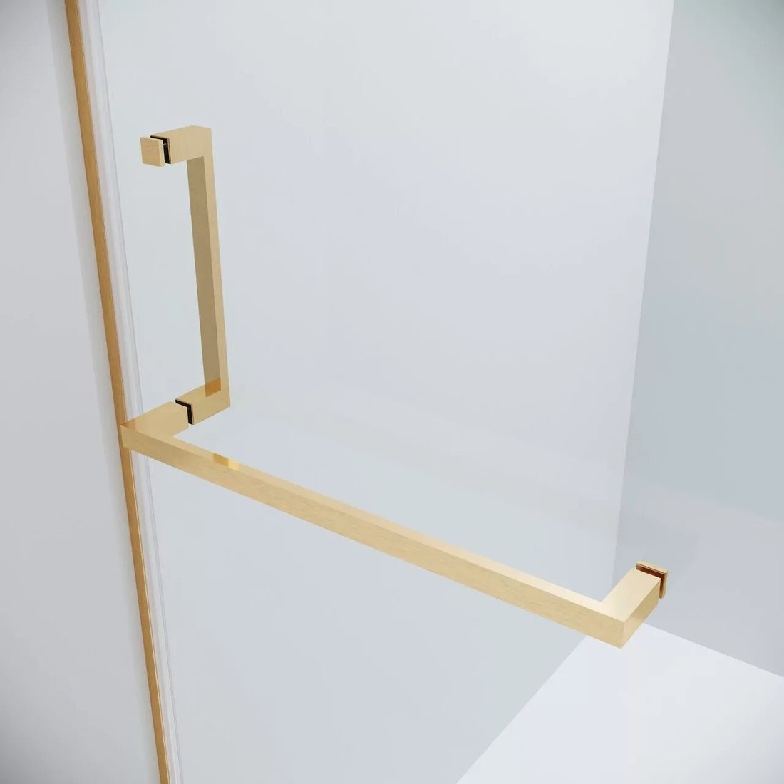 Душевой уголок Grossman Pragma 110x80x195 120.K33.03.1180.32.00 (золото сатин/прозрачное стекло)