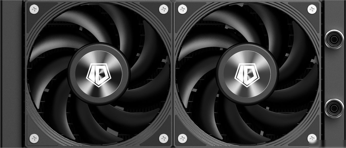 Жидкостное охлаждение для процессора ID-Cooling DX240 Max Black