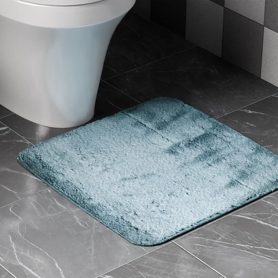 Коврик для ванной Swensa Swanny Aqua 4 50x50см SWM-2400TRQ-T (бирюзовый)