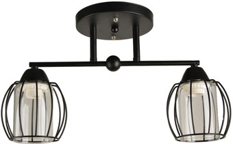 Люстра средней высоты Mirastyle BL-15158/2 BK