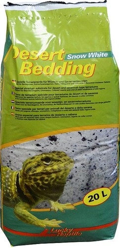 Грунт Lucky Reptile Snow White DBW-20 20 л
