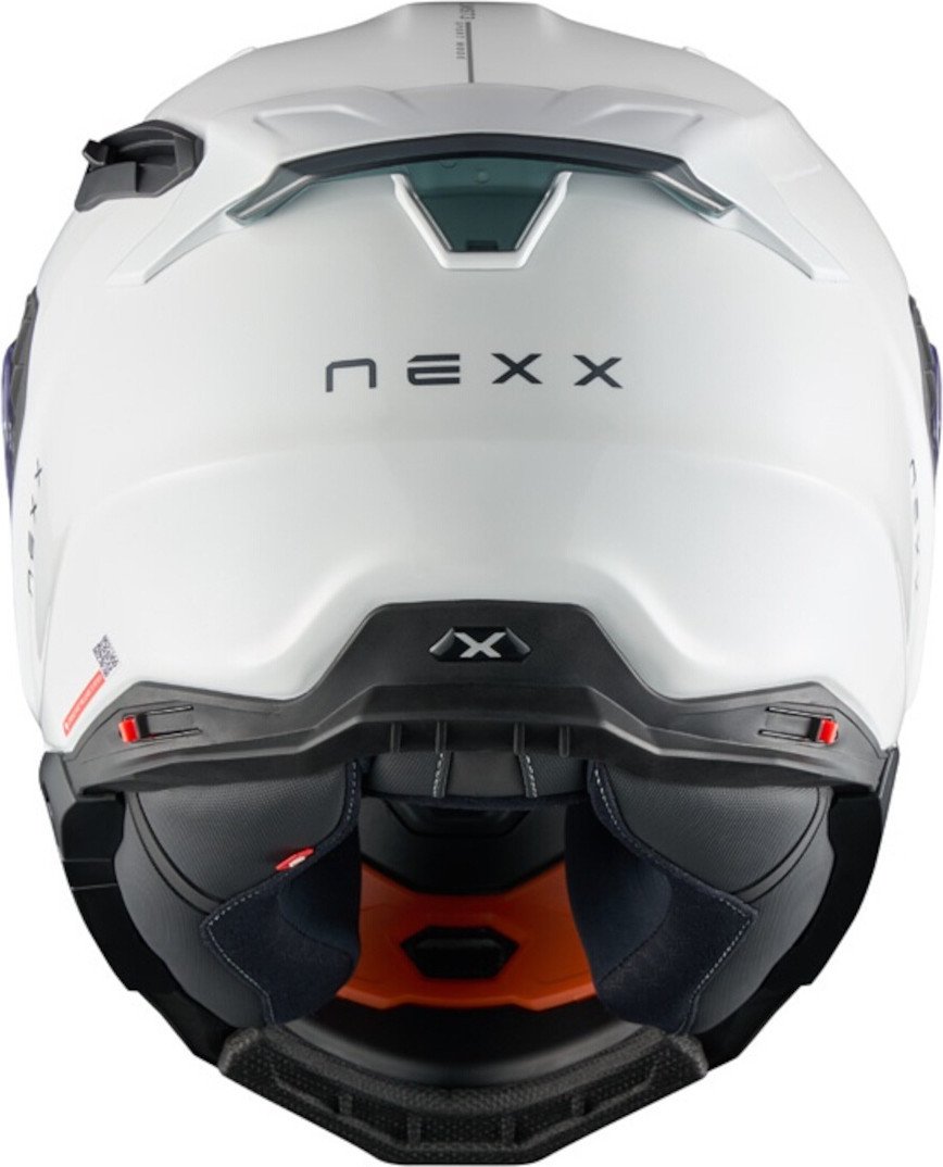 Мотошлем Nexx Helmets X.WST3 Plain (S, белый)