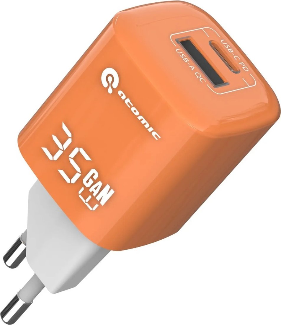 Адаптер питания Atomic Crystal G351 GAN 35W (оранжевый)