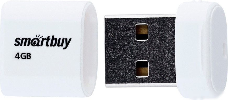 USB Flash SmartBuy Lara 4GB (белый)