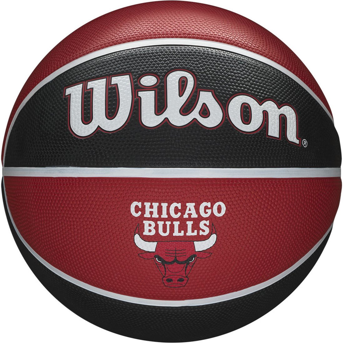 Баскетбольный мяч Wilson NBA Team Tribute Chicago Bulls WTB1300XBCHI (7 размер)
