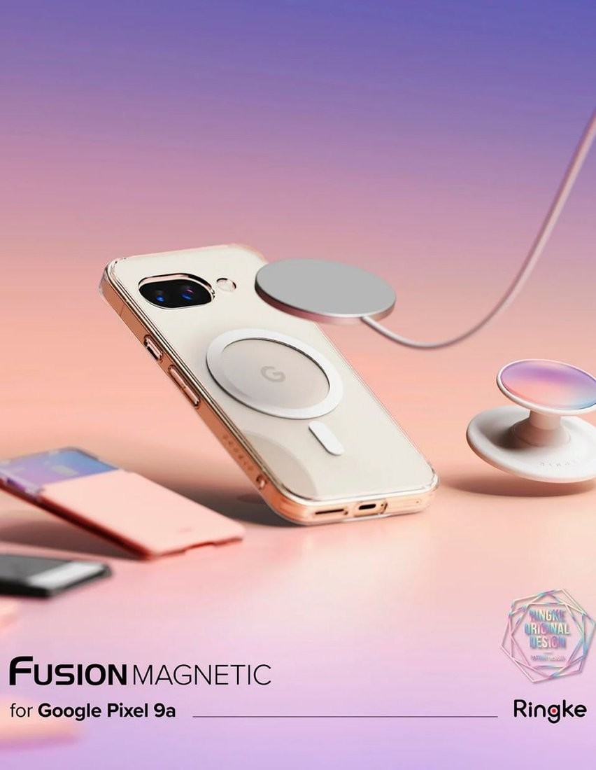 Чехол для телефона Ringke Fusion Magnetic для Pixel 9a Clear