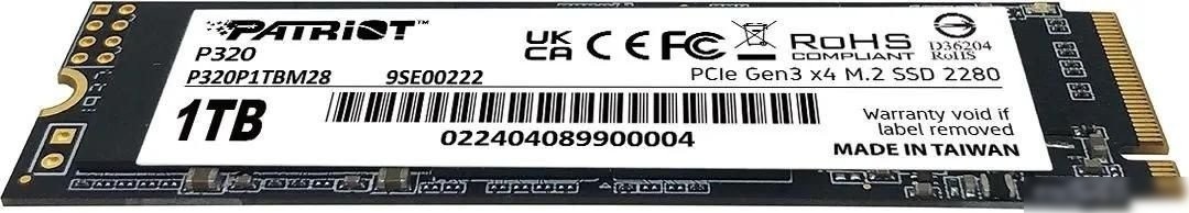 SSD Patriot P320 1TB P320P1TBM28