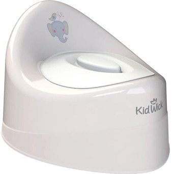 Детский горшок Kidwick Ракушка KW030402 (серый/белый)