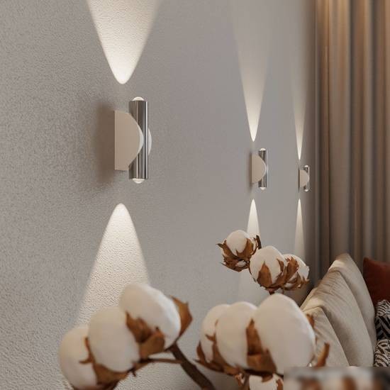 Бра Elektrostandard Steel 40109 LED (белый/сталь)