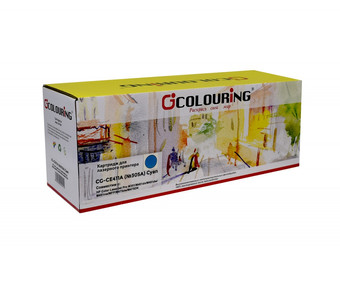 Картридж Colouring CG-CE411A (аналог HP 305A (CE411A))