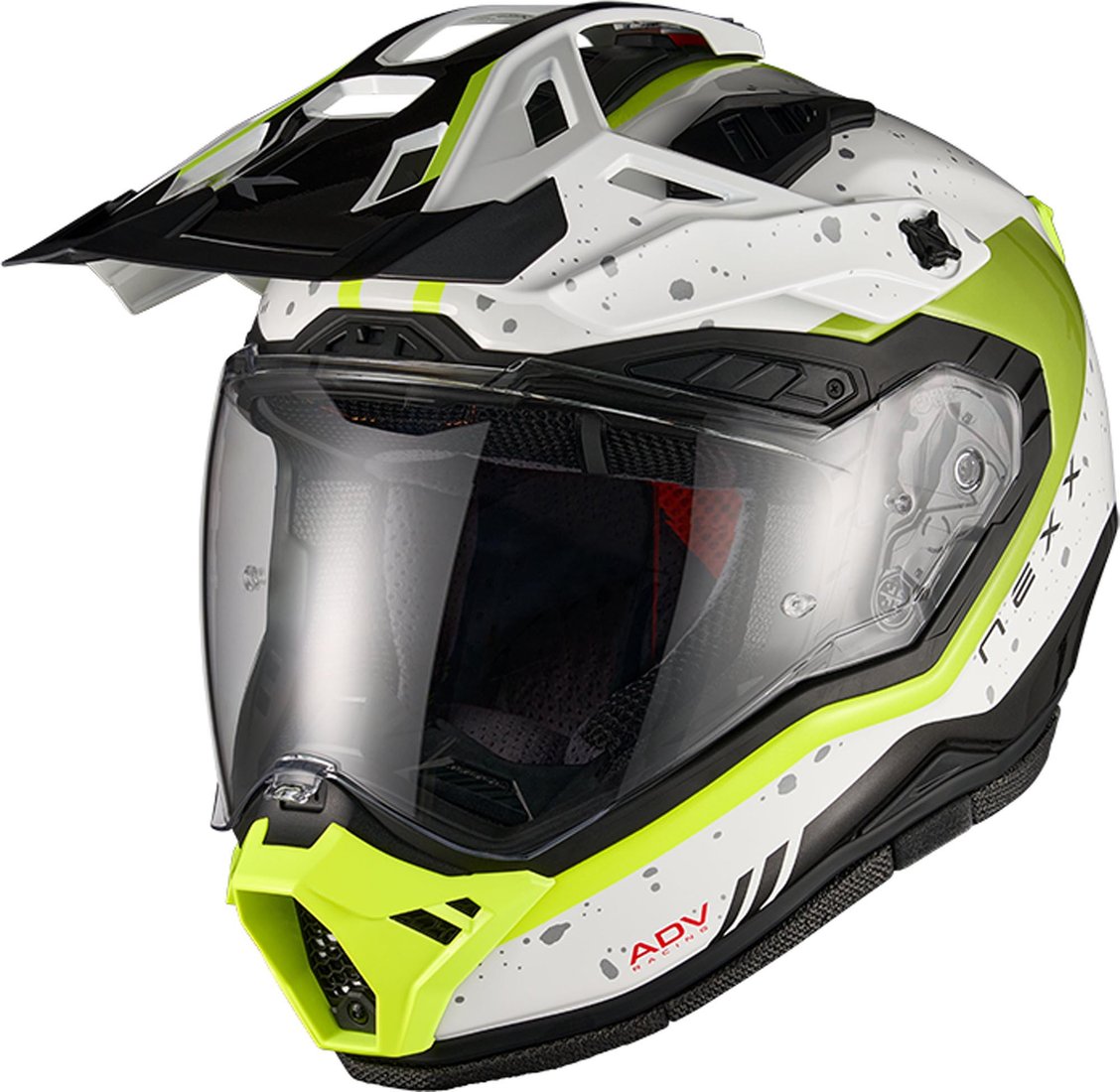 Мотошлем Nexx Helmets X.Rally Yuma (XL, белый/неон)