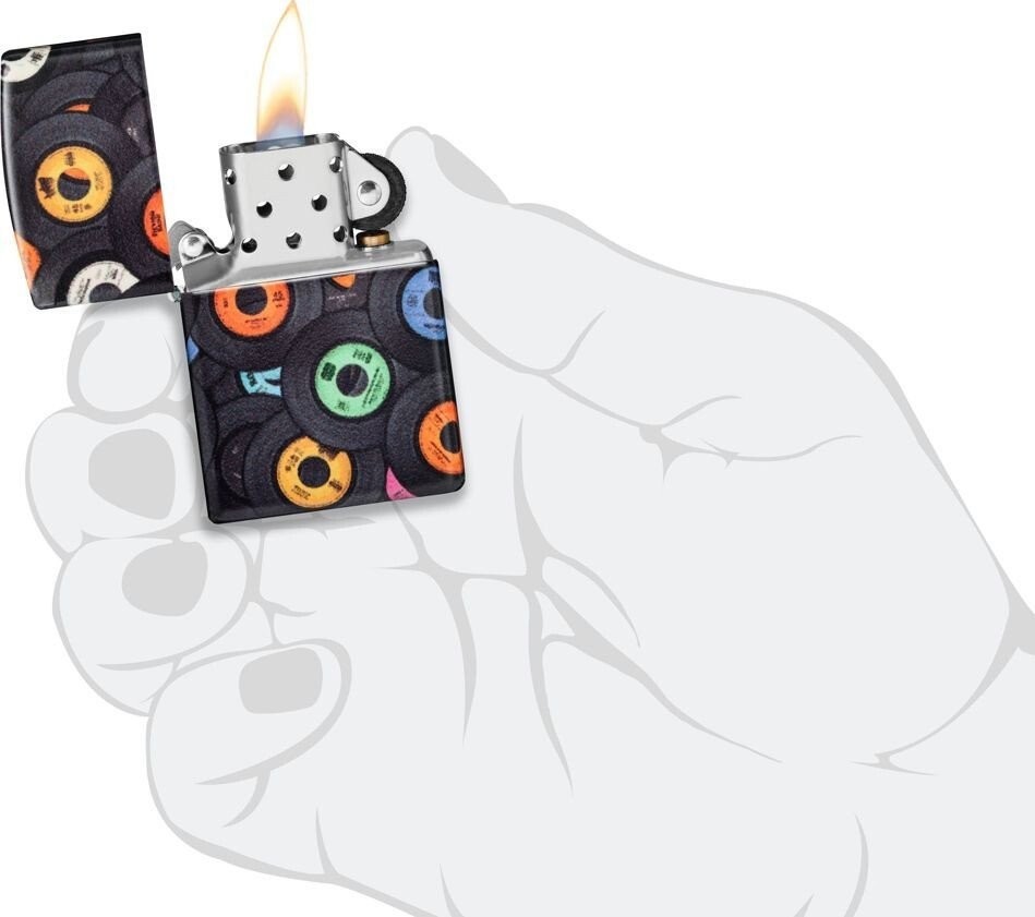Зажигалка Zippo Records Design 48770