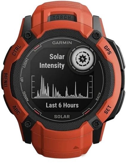 Умные часы Garmin Instinct 2x Solar (оранжевый)