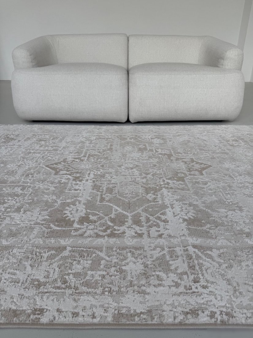 Ковер для жилой комнаты LAXMI Comfort 329 прямоугольник (2x4, Cream/Cream)