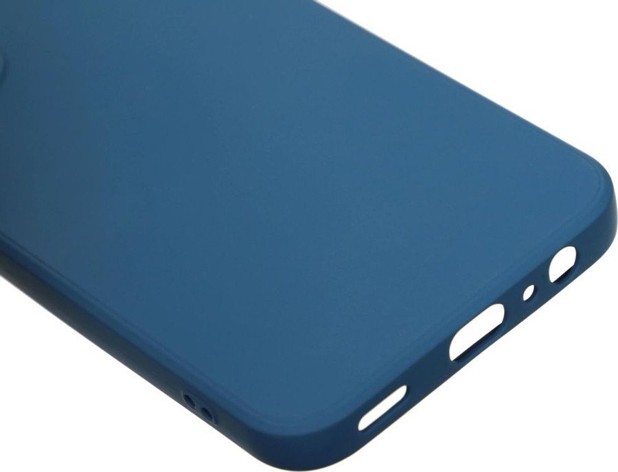 Чехол для телефона BoraSCO Microfiber Case для Samsung Galaxy A15 72893 (синий)
