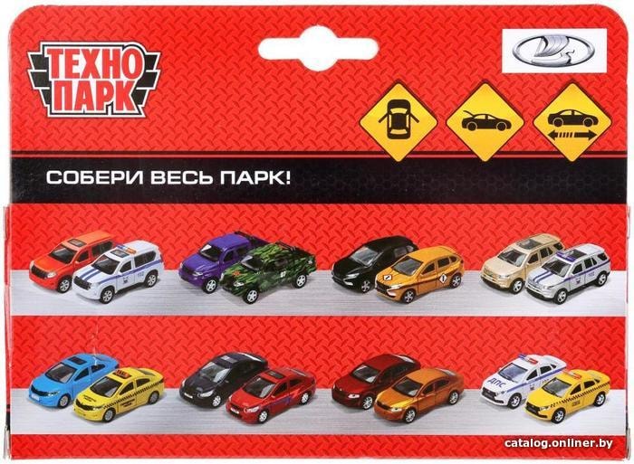 Технопарк Lada 111 Полиция SB-16-67-P(W)-WB