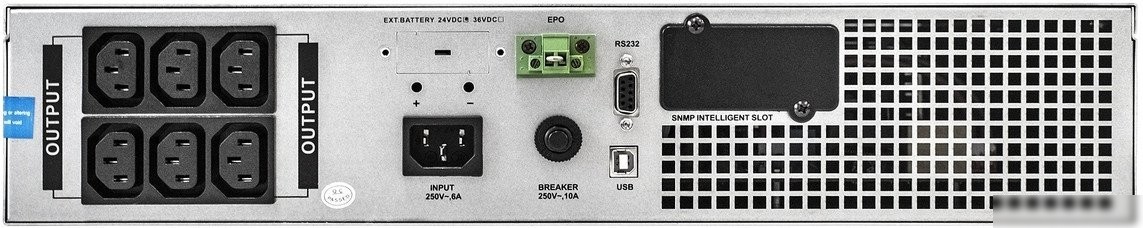 Источник бесперебойного питания ExeGate PowerExpert ULS-1000.LCD.AVR.C13.USB.RS232.SNMP.2U