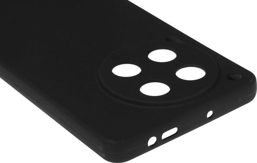 Чехол для телефона BoraSCO Silicone Case для Tecno Camon 30 73126 (черный)