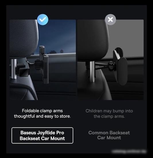 Держатель для планшета Baseus JoyRide Pro Backseat Car Mount SUTQ000001 (черный)
