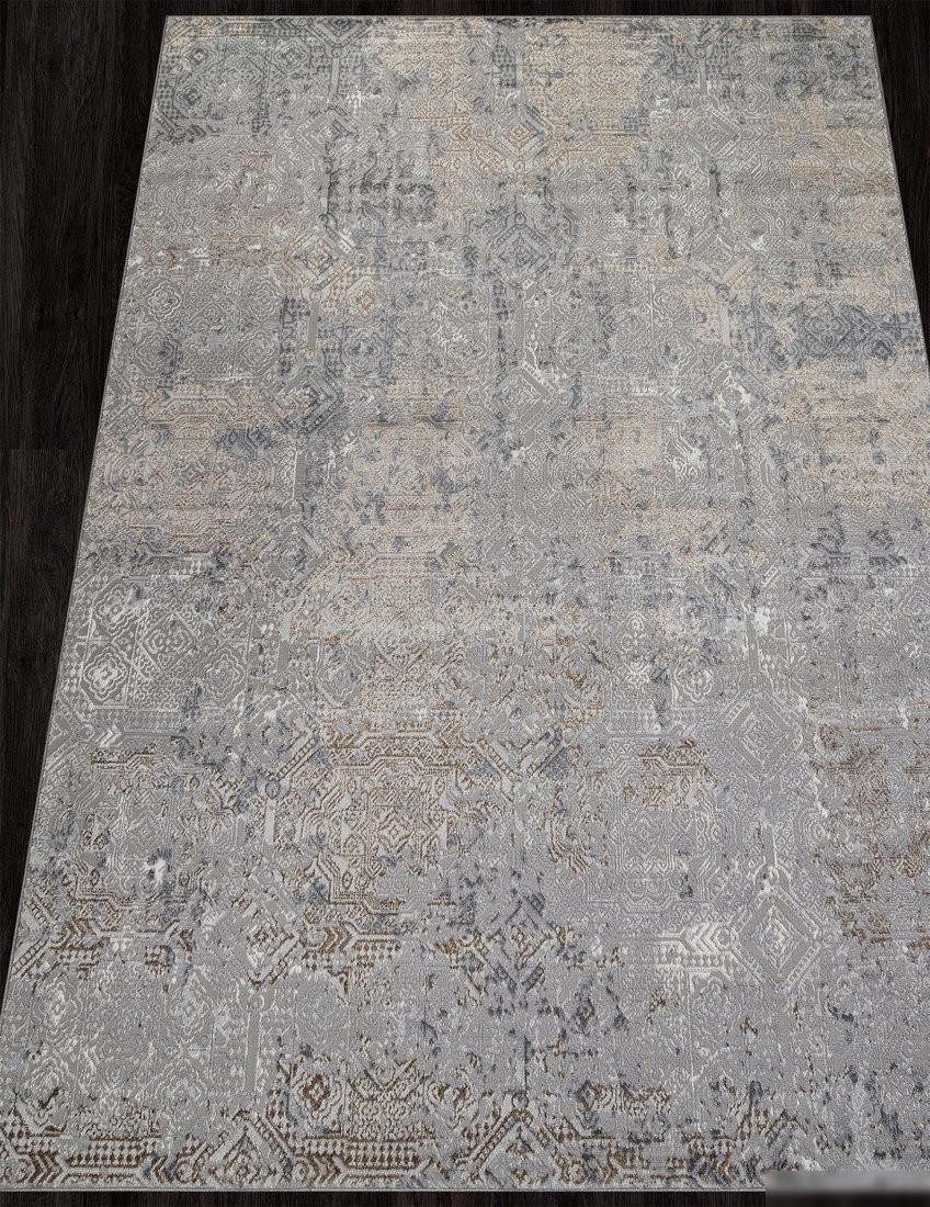 Ковер для жилой комнаты Merinos Palermo F281-STAN-GRAY-GREEN (2.4x3.4)