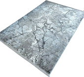 Ковер для жилой комнаты Radjab Carpet Марсель NP 371 Прямоугольник 11540RK (1.6x3, Grey)