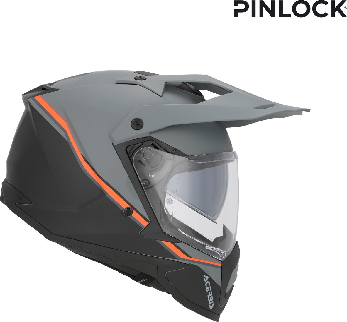 Мотошлем Acerbis Assault Graphic 0026652.446.068 (XL, черный/оранжевый)