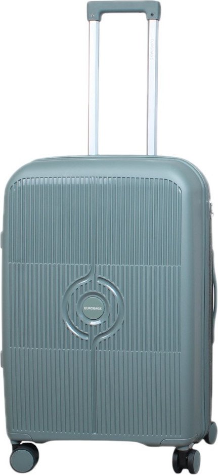 Чемодан-спиннер Eurobags PP-N98 (М, серый)