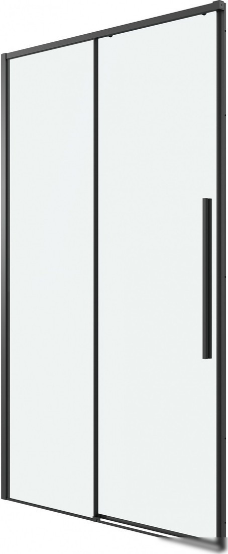 Душевая дверь Grossman Galaxy 110x195 100.K33.01.110.21.00 (черный матовый/стекло прозрачное)