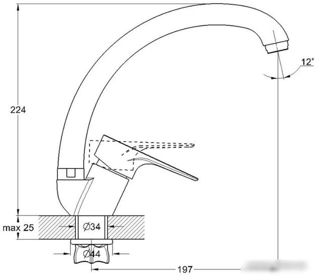 Смеситель Econoce EC0403