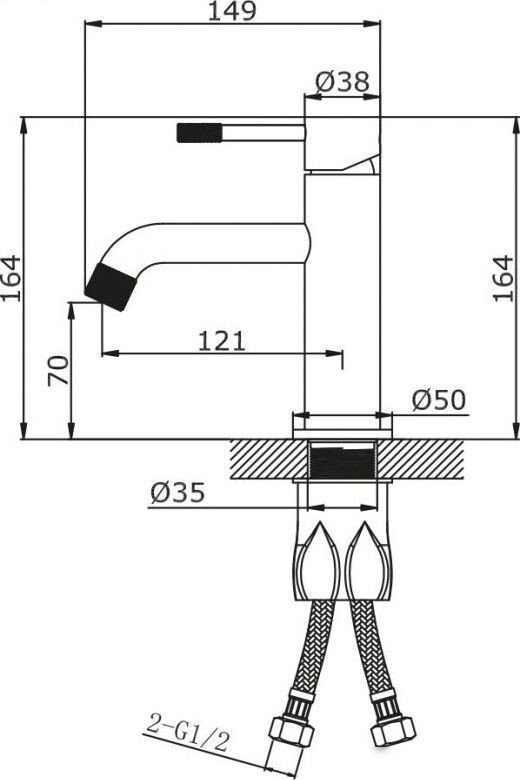 Смеситель Vieir V402511R