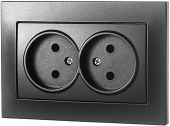 Розетка Elbi Vega 510-011130-908 (графит)