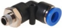 Фитинг RockForce Фитинг угловой для пласт. труб 10 мм 1/8" RF-SPL10-01