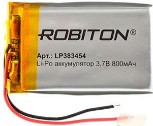 Аккумуляторы Robiton LP383454 800 mAh 1 шт