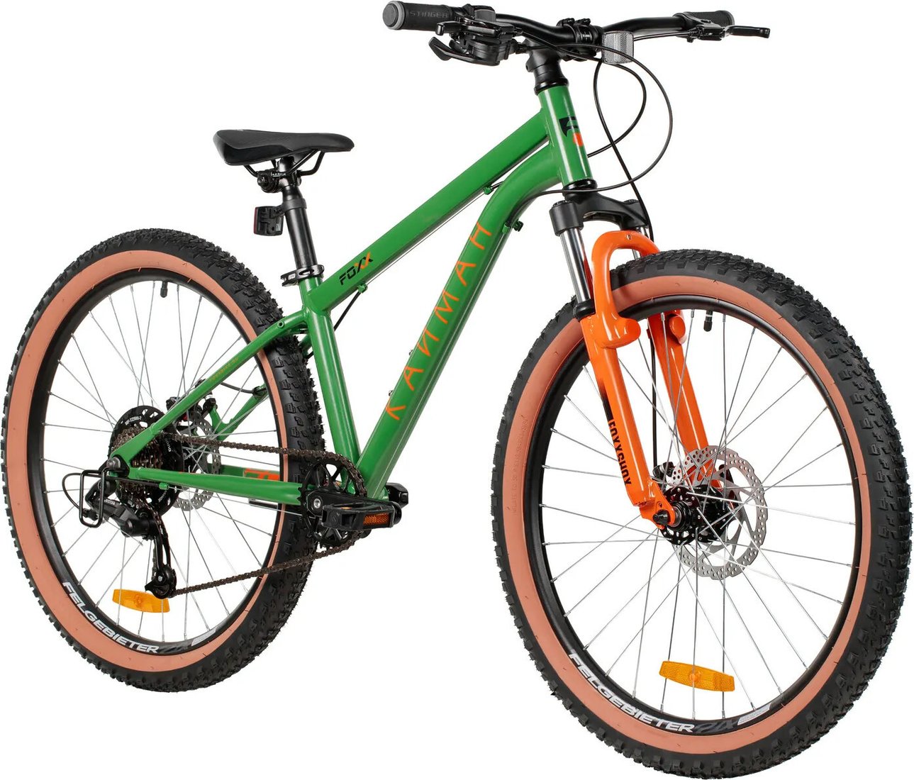 Велосипед Foxx Caiman 24 р.12 2026 24SHD.CAIMAN.12GN6 (зеленый)
