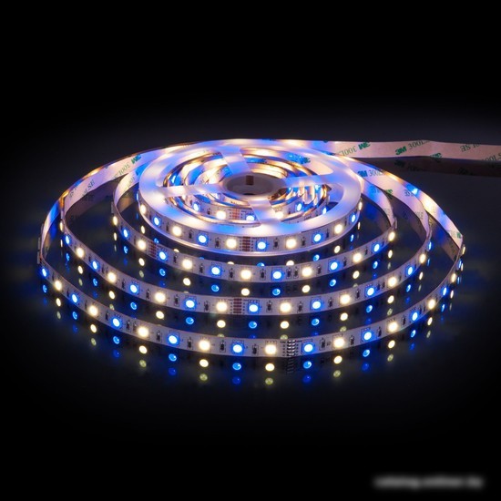 Светодиодная лента Elektrostandard 24V 14.4W 60Led 5050+5050 IP20 MIX RGB/дневной белый a053729