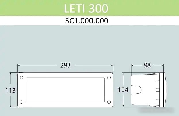 Подсветка для ступеней Fumagalli Leti 5C1.000.000.AYF1R