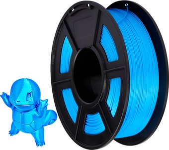 Пластик NV Print NV-3D-SILK-PLA-P-BLUE (1.75мм, 1кг, синий)