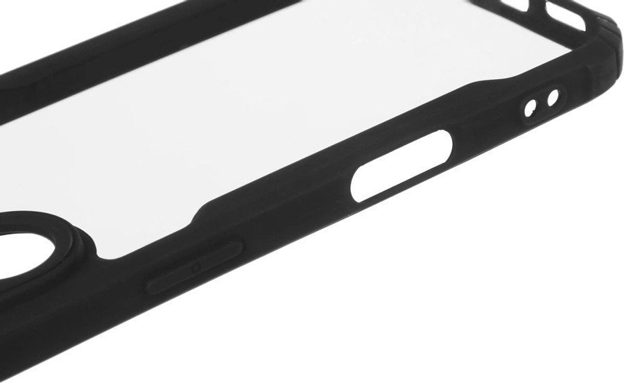 Чехол для телефона BoraSCO Sky Case для Apple iPhone 16 74652 (черный/прозрачный)
