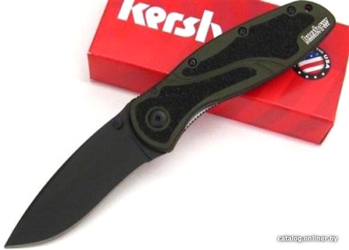 Складной нож Kershaw 1670Olblk Olive Drab Blur
