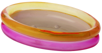 Мыльница Primanova Charlette D-15021 (оранжевый/розовый)
