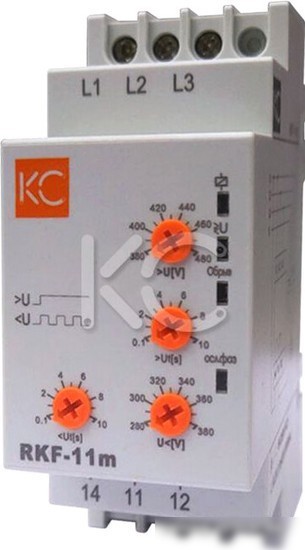 Реле контроля фаз КС RKF-11m 82732 Реле контроля фаз КС RKF-11m 82732