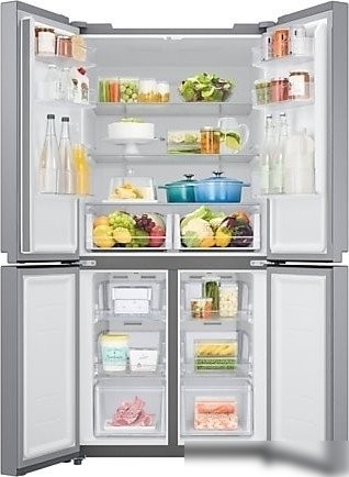 Четырёхдверный холодильник Samsung RF48A4000M9/WT