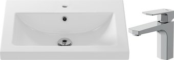 Умывальник Cersanit Como 60 S-UM-COM60/1-w + 63055